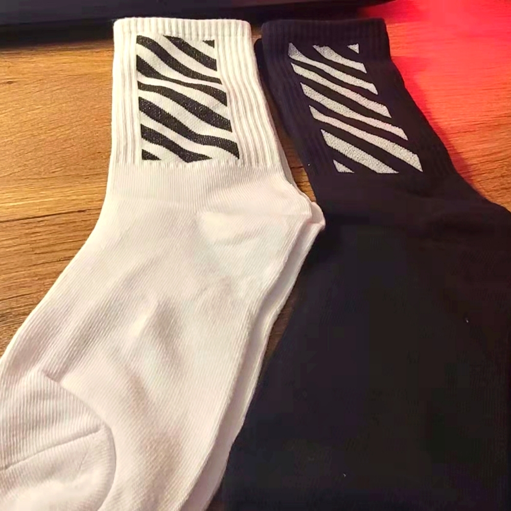 off white socks